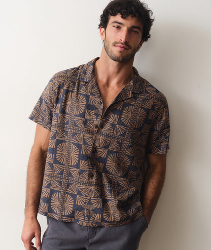 Marine Layer Pablo Tencel Linen Resort Shirt