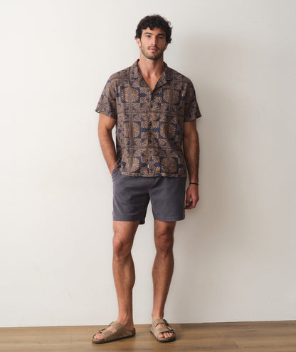 Marine Layer Pablo Tencel Linen Resort Shirt