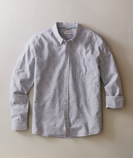 Marine Layer Better-Than-Linen Long Sleeve Shirt