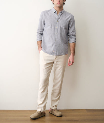 Marine Layer Better-Than-Linen Long Sleeve Shirt