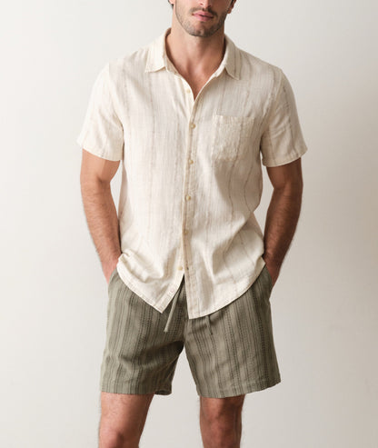 Marine Layer Stretch Selvage Short Sleeve Shirt