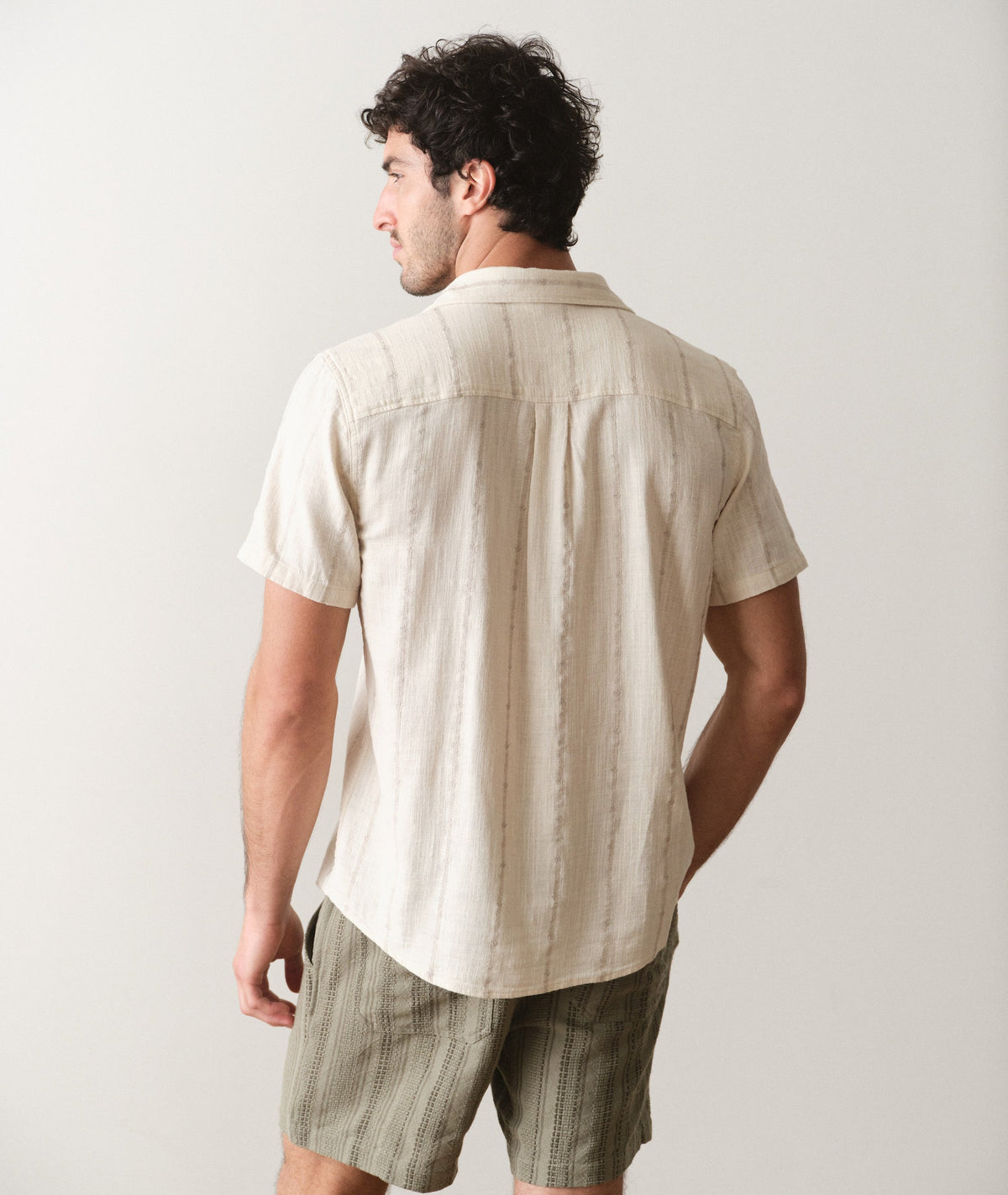 Marine Layer Stretch Selvage Short Sleeve Shirt