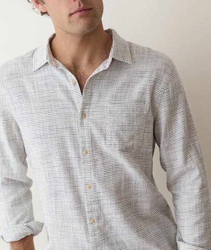 Marine Layer Stretch Selvage Long Sleeve Shirt