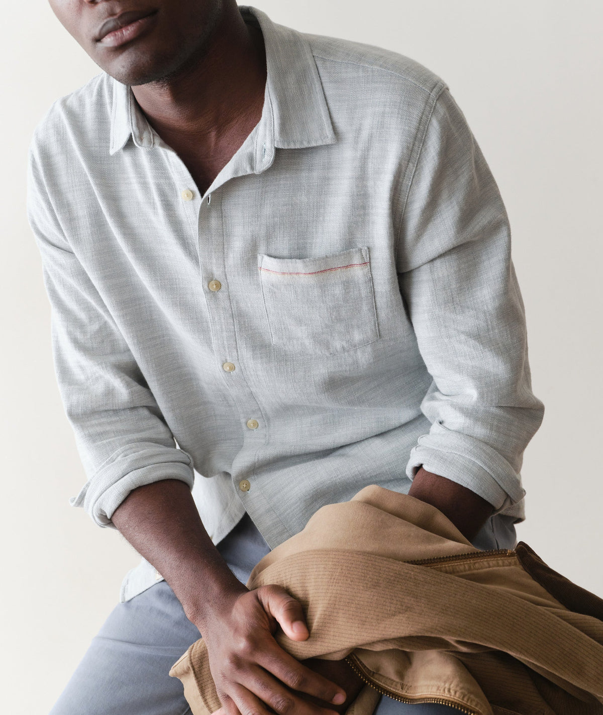 Marine Layer Stretch Selvage Long Sleeve Shirt