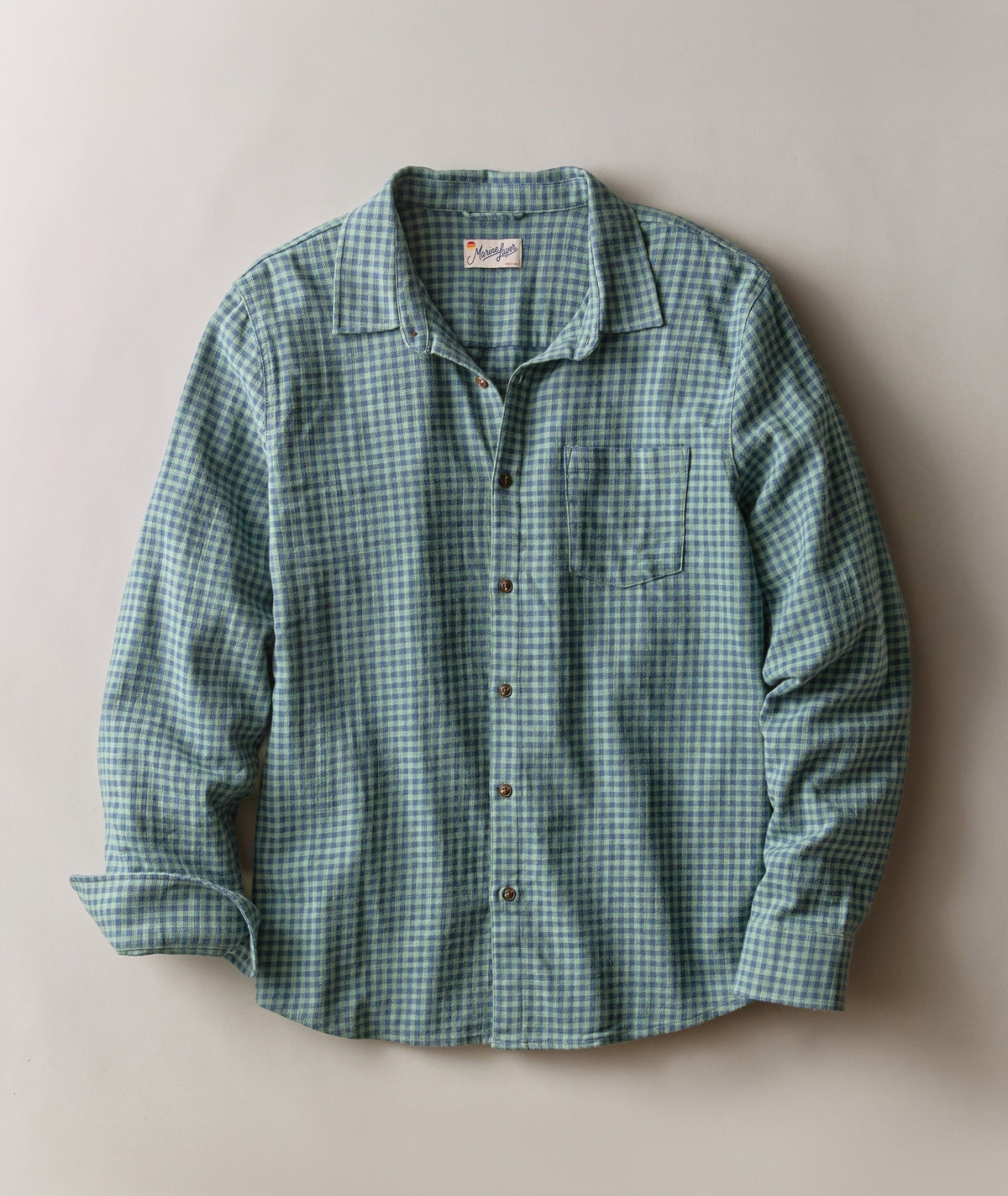Marine Layer Stretch Selvage Long Sleeve Shirt