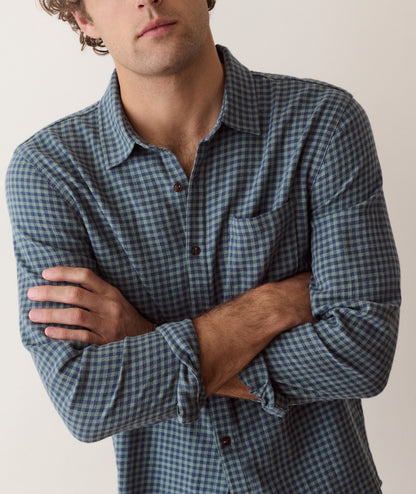 Marine Layer Stretch Selvage Long Sleeve Shirt