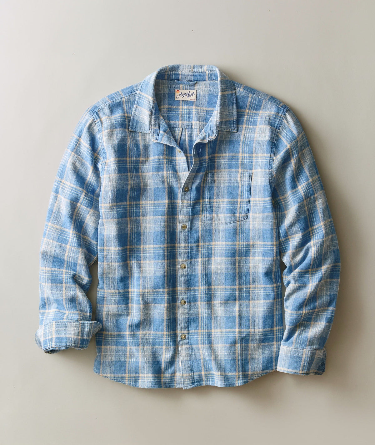 Marine Layer Stretch Selvage Long Sleeve Shirt