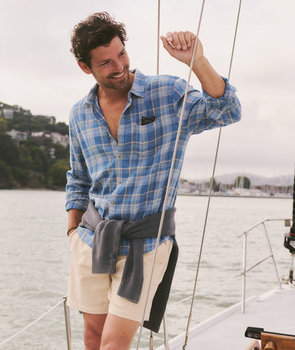 Marine Layer Stretch Selvage Long Sleeve Shirt