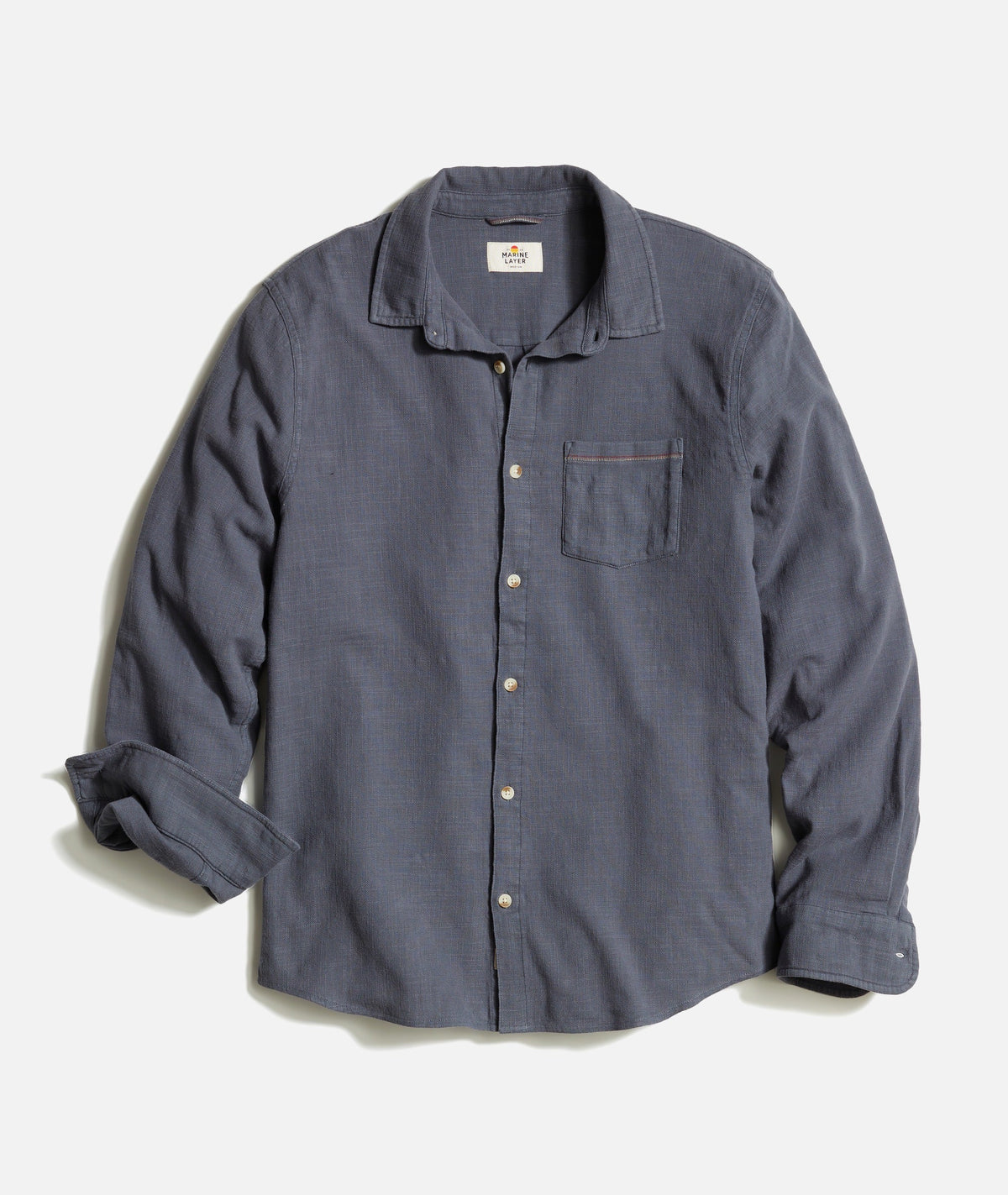 Marine Layer Stretch Selvage Long Sleeve Shirt