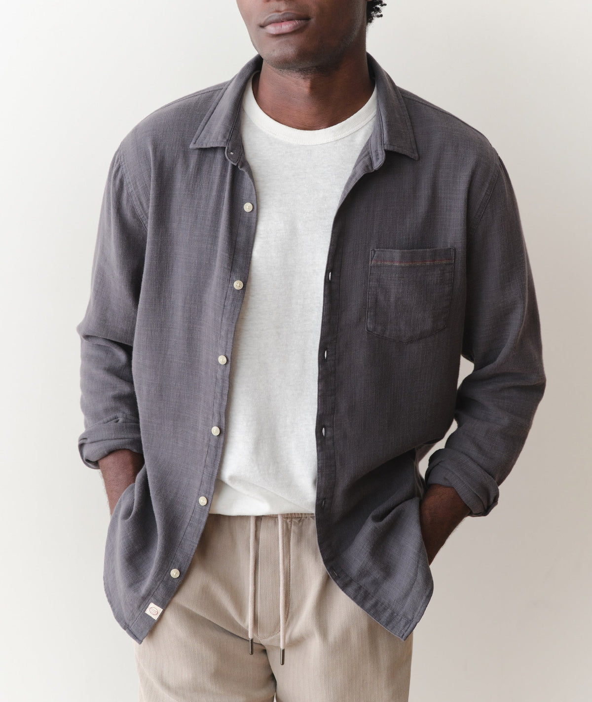 Marine Layer Stretch Selvage Long Sleeve Shirt
