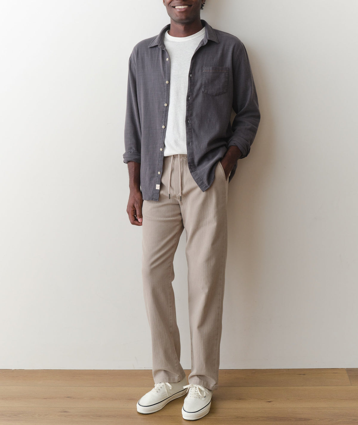 Marine Layer Stretch Selvage Long Sleeve Shirt