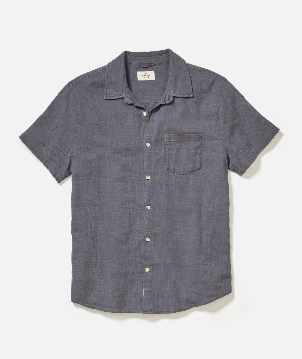 Marine Layer Stretch Selvage Short Sleeve Shirt
