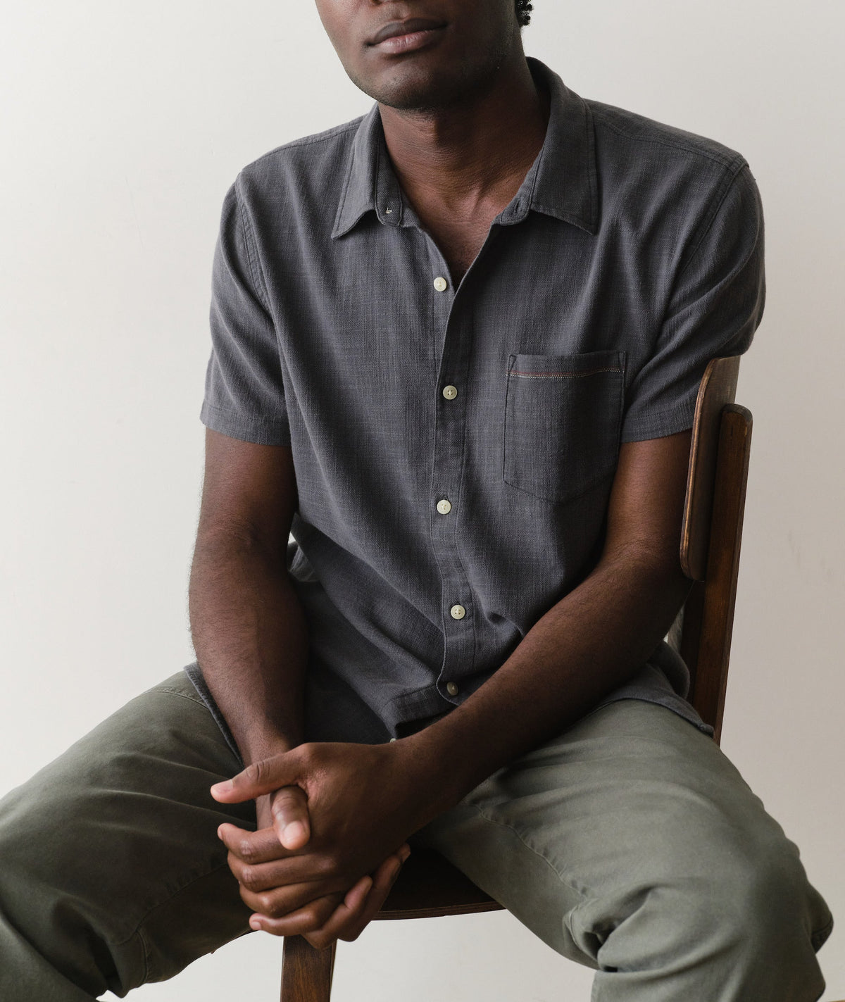 Marine Layer Stretch Selvage Short Sleeve Shirt