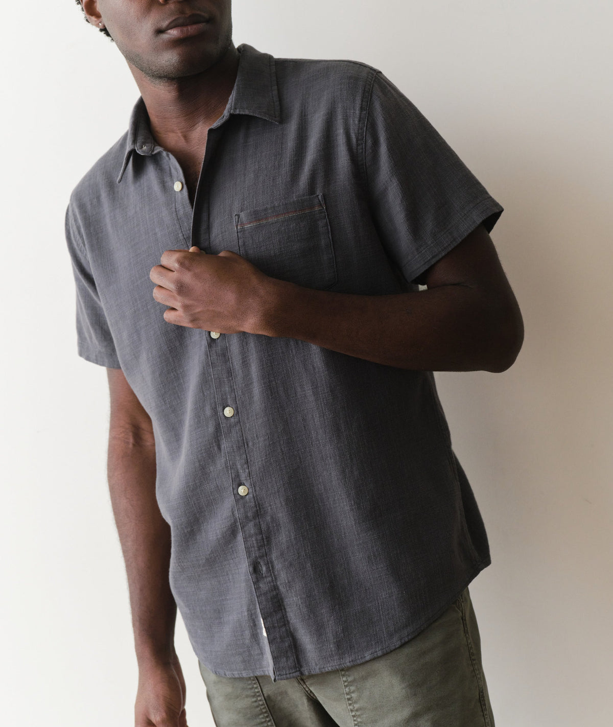 Marine Layer Stretch Selvage Short Sleeve Shirt