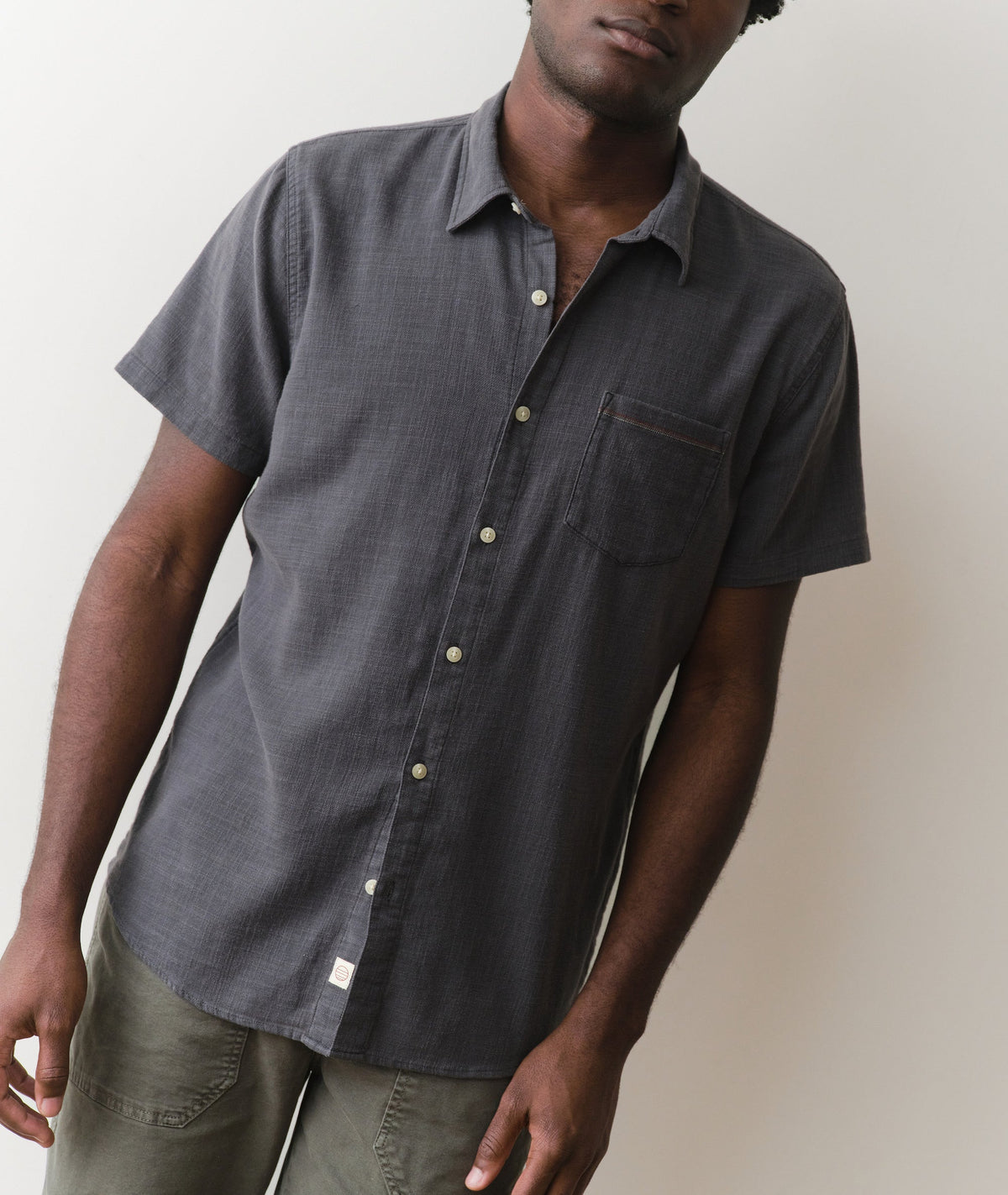 Marine Layer Stretch Selvage Short Sleeve Shirt