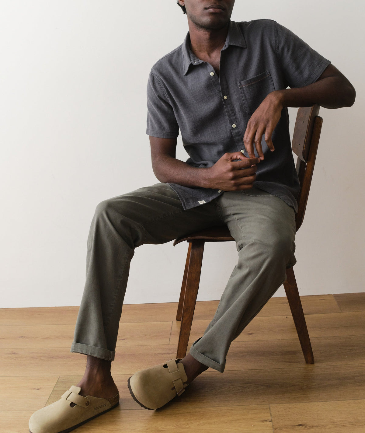 Marine Layer Stretch Selvage Short Sleeve Shirt