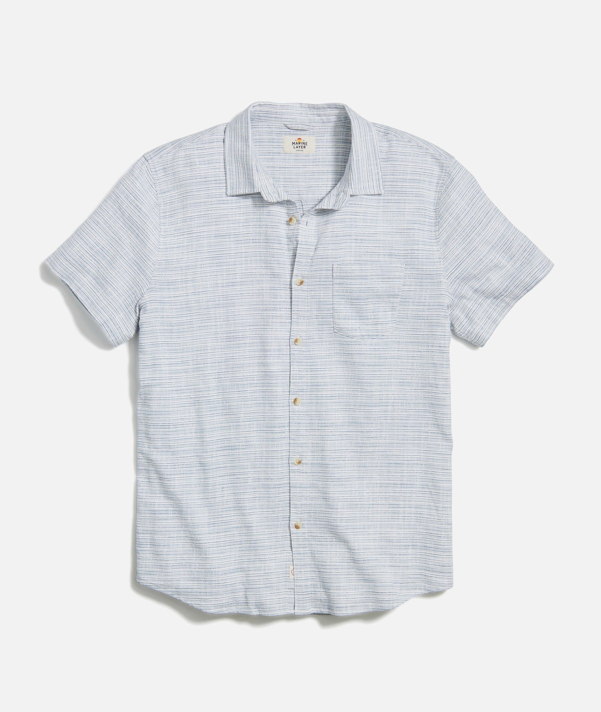 Marine Layer Stretch Selvage Short Sleeve Shirt