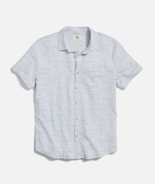Marine Layer Stretch Selvage Short Sleeve Shirt