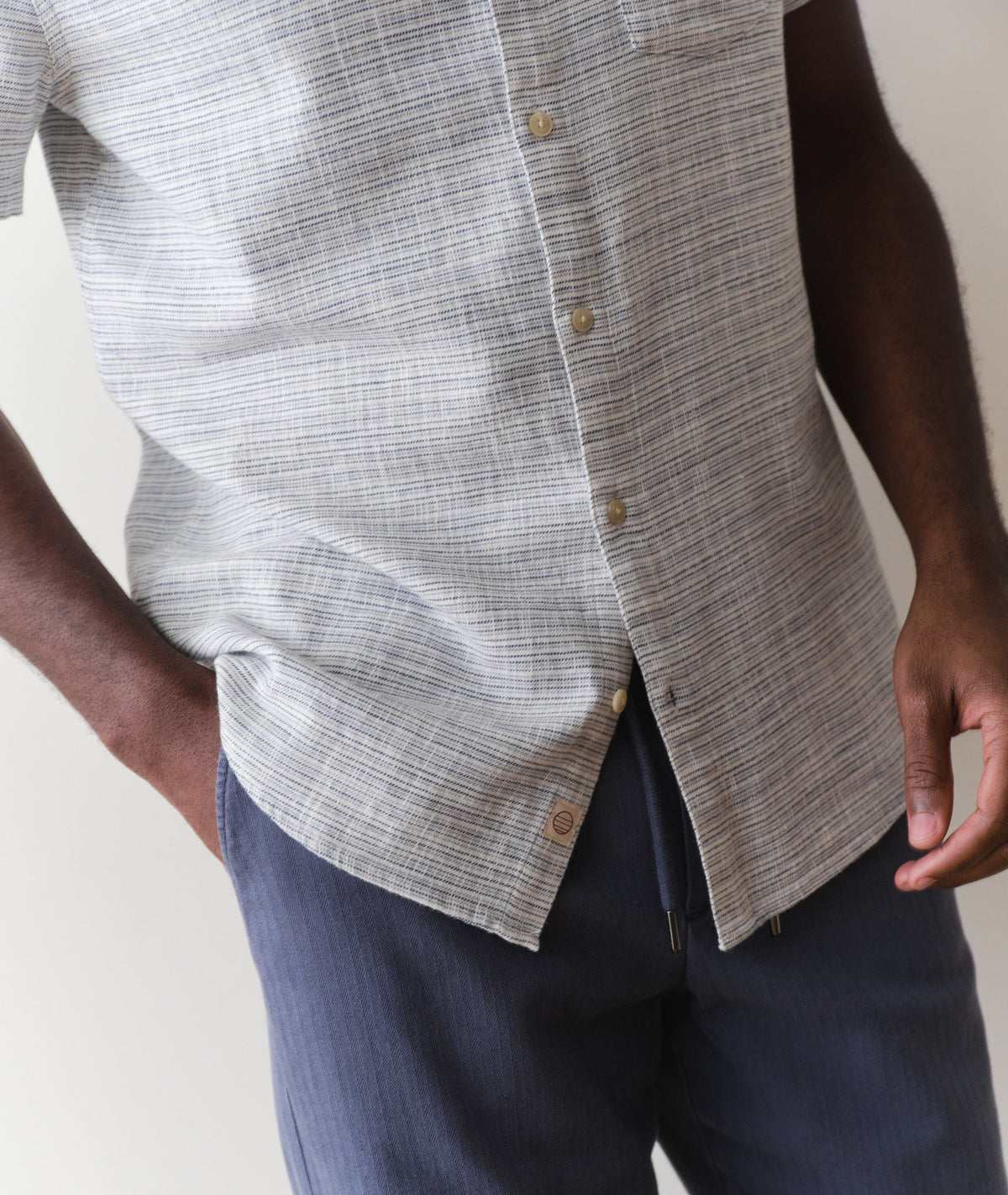 Marine Layer Stretch Selvage Short Sleeve Shirt