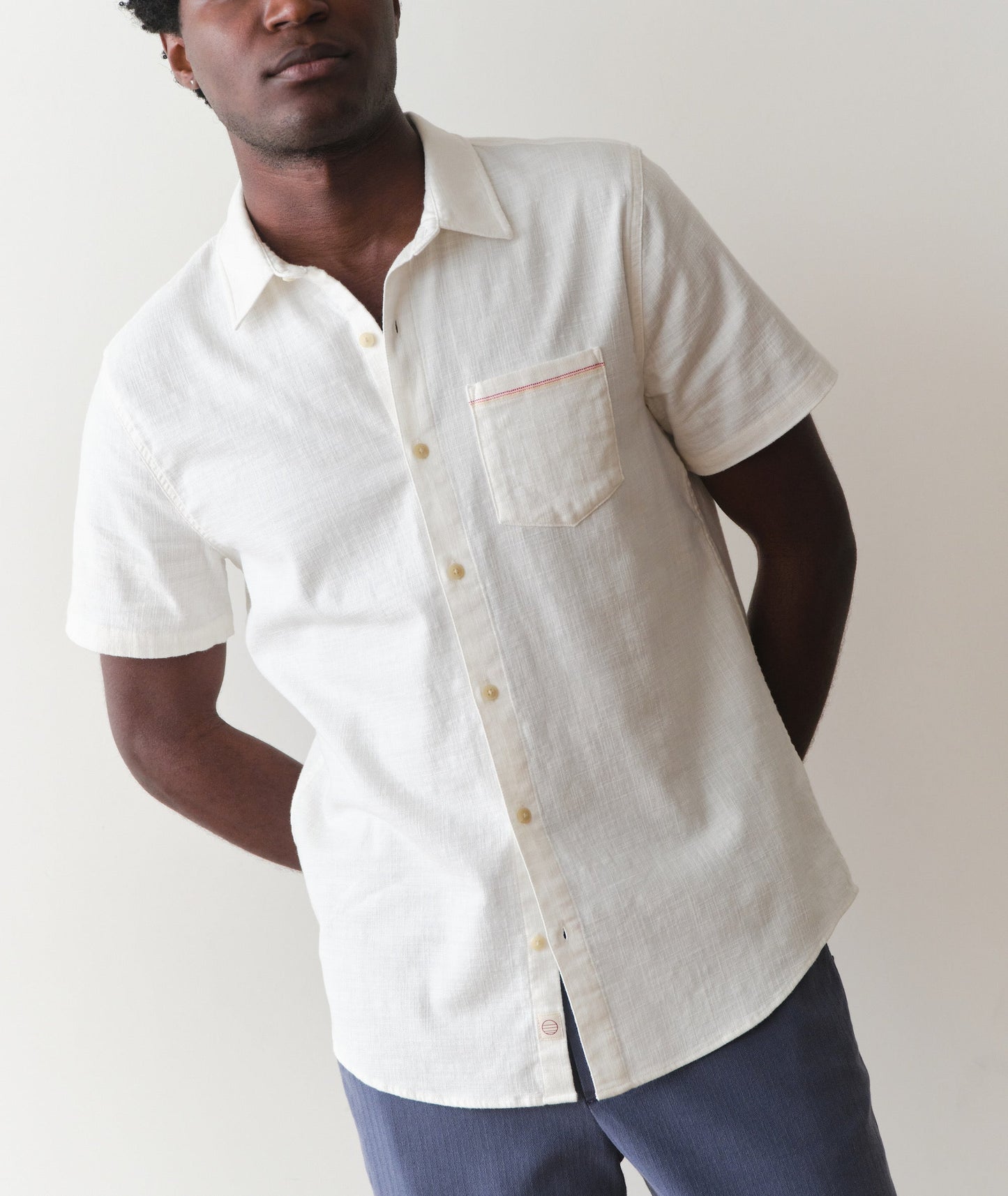 Marine Layer Stretch Selvage Short Sleeve Shirt