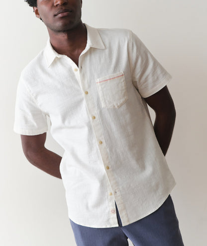 Marine Layer Stretch Selvage Short Sleeve Shirt