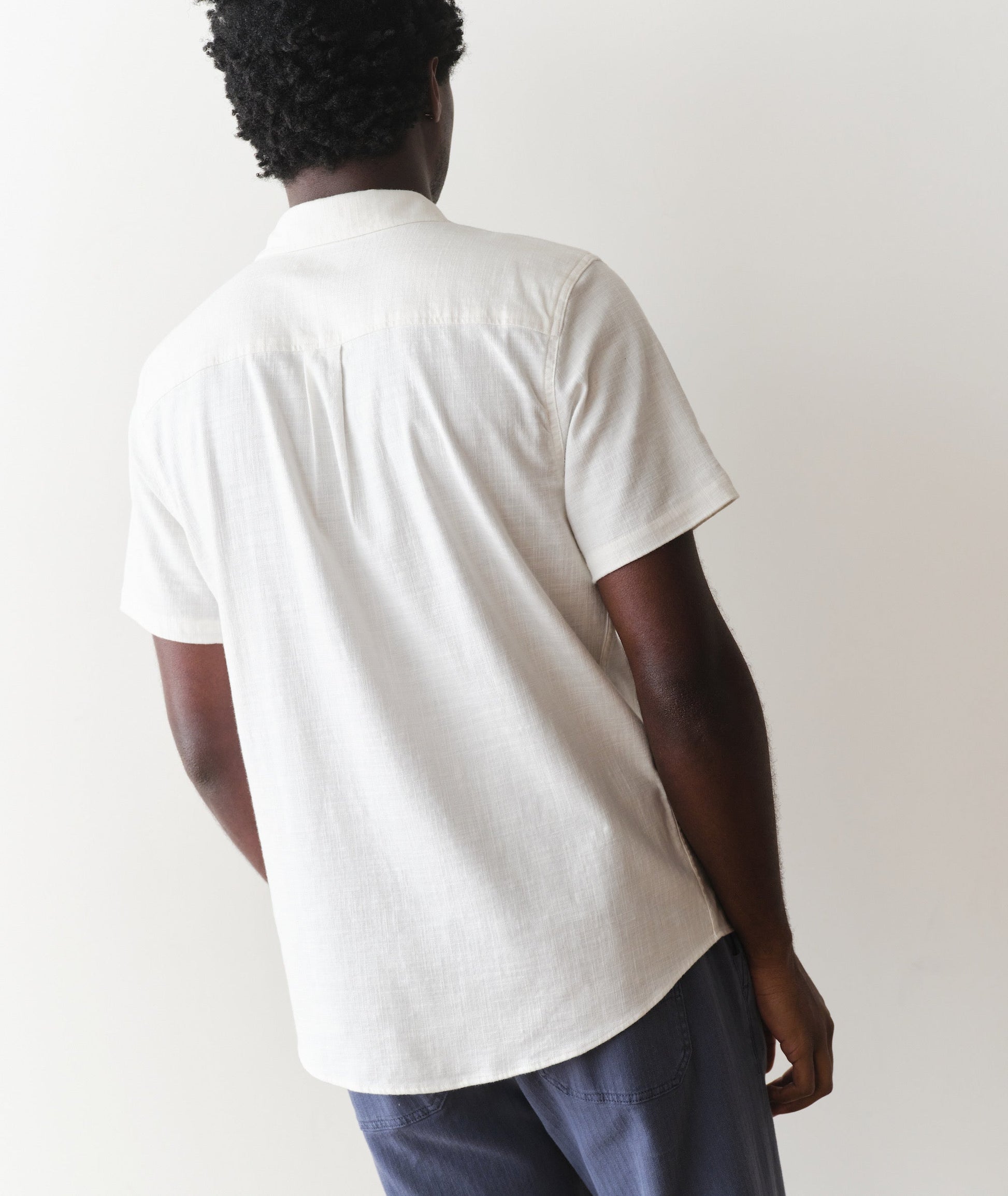 Marine Layer Stretch Selvage Short Sleeve Shirt