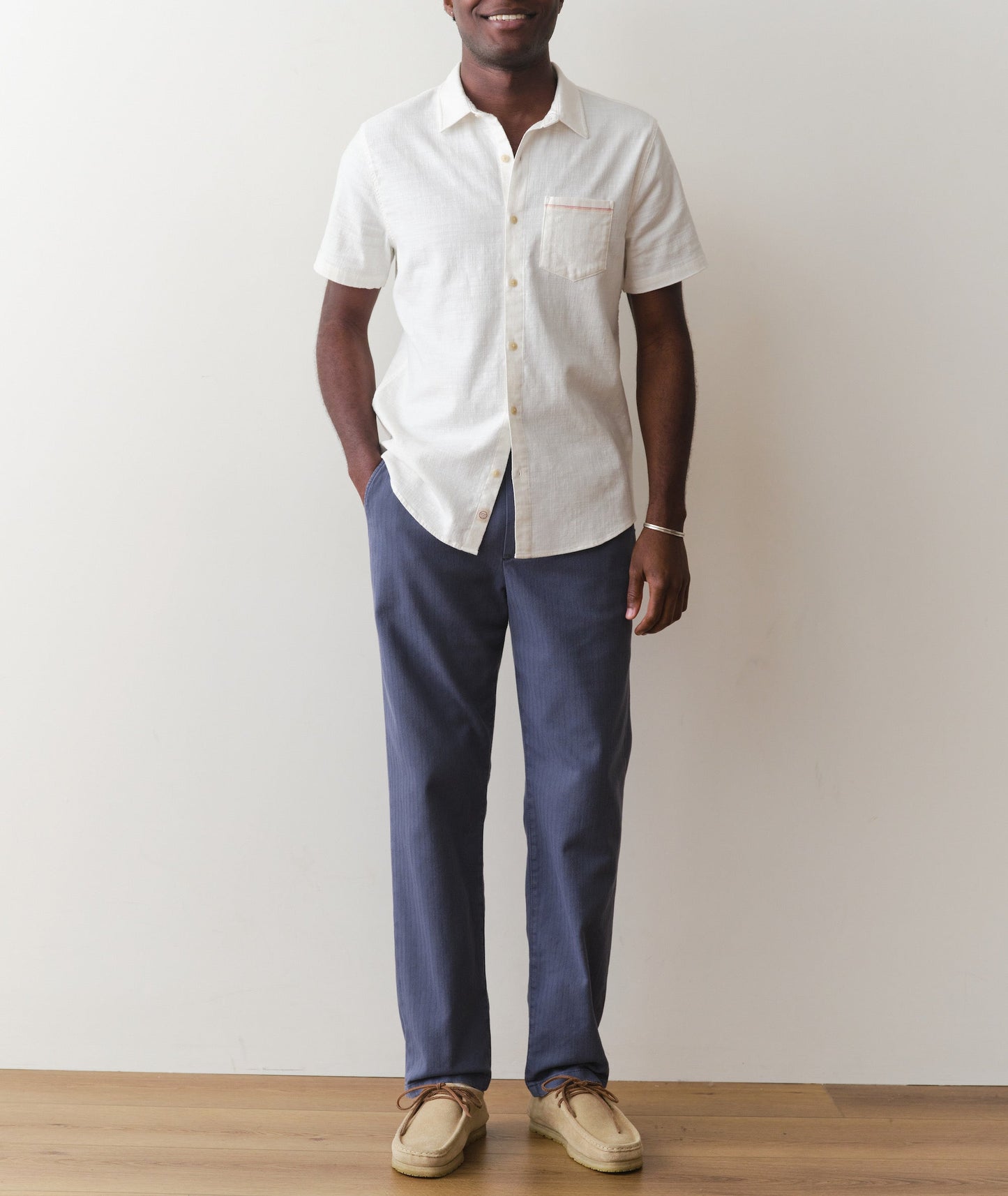 Marine Layer Stretch Selvage Short Sleeve Shirt