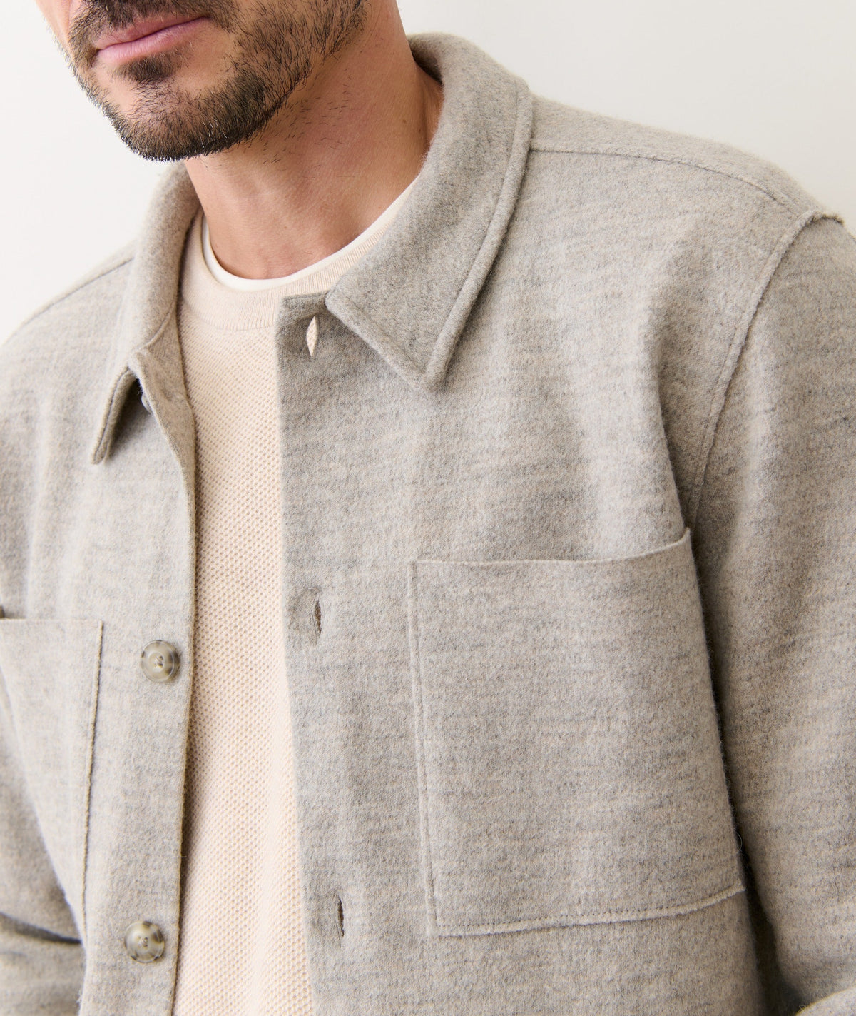 Marine Layer Mendocino Wool Overshirt