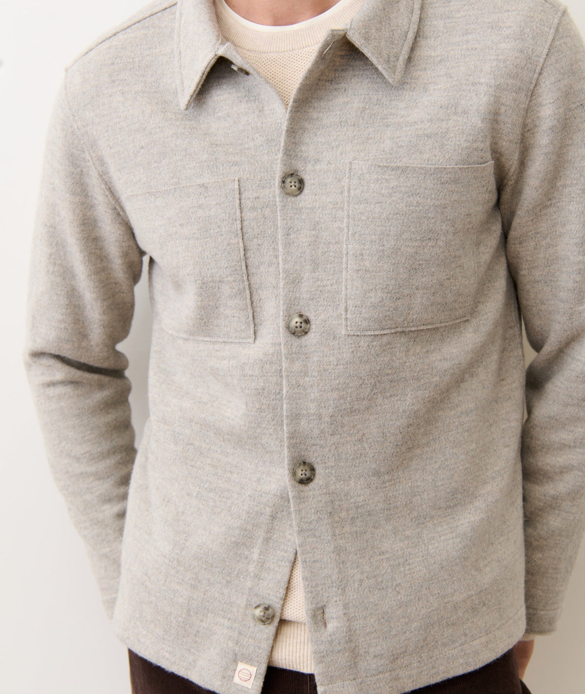 Marine Layer Mendocino Wool Overshirt