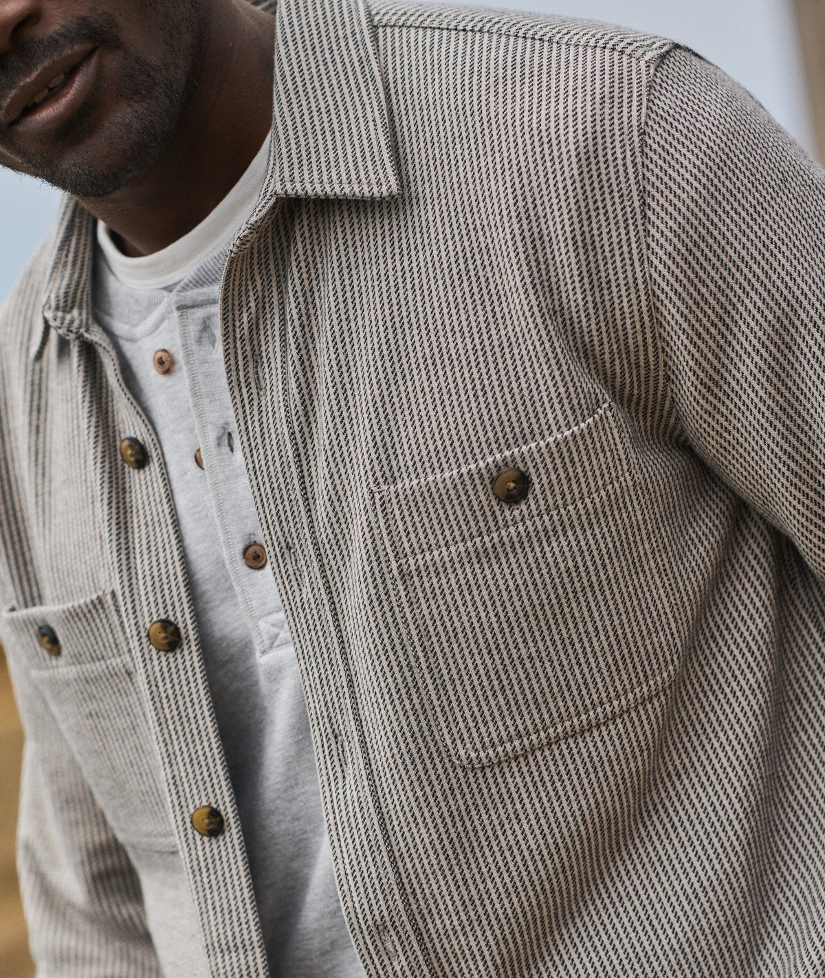 Marine Layer Pacifica Stretch Twill Overshirt