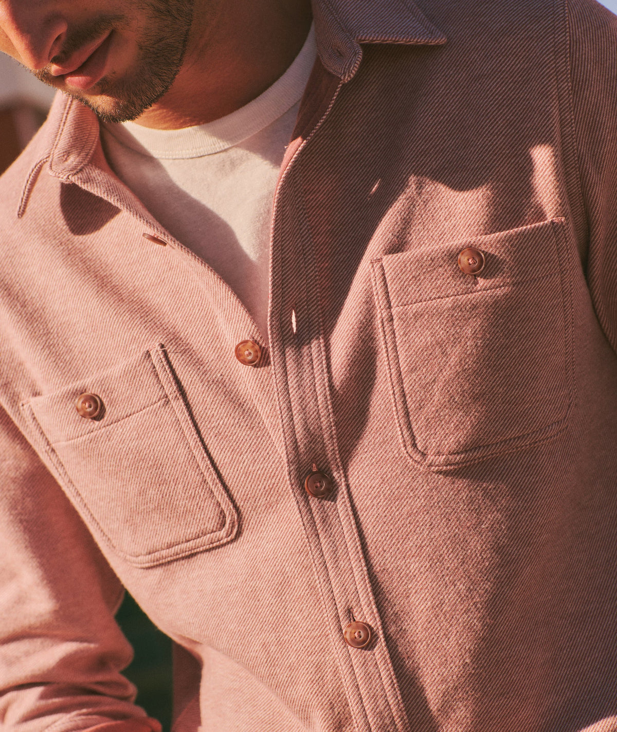 Marine Layer Pacifica Stretch Twill Overshirt