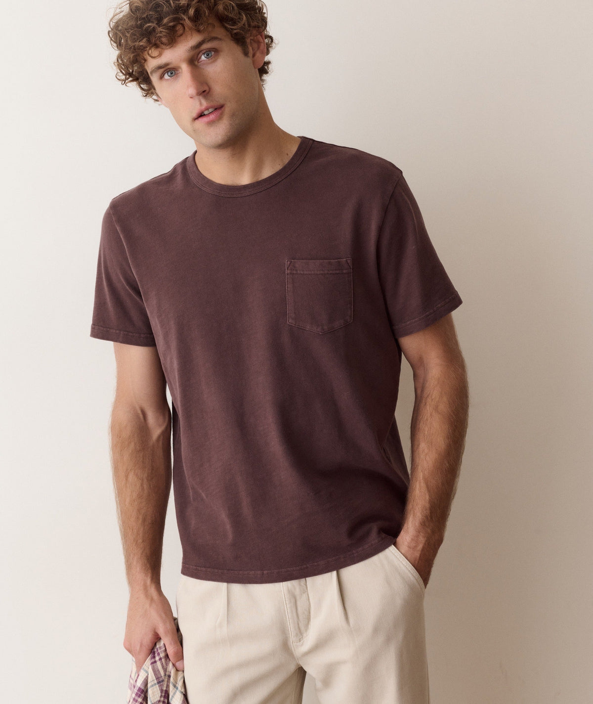 Marine Layer Luxe Slub Pocket Tee