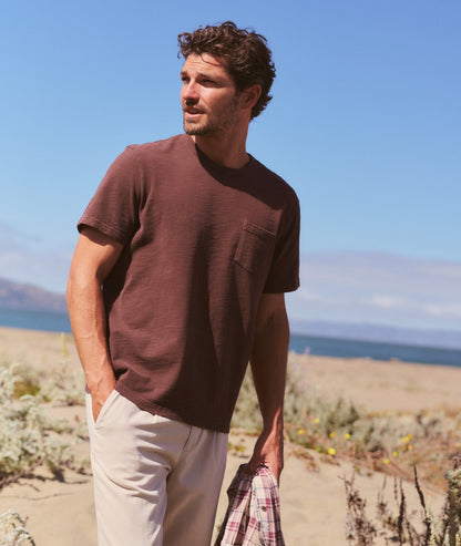 Marine Layer Luxe Slub Pocket Tee