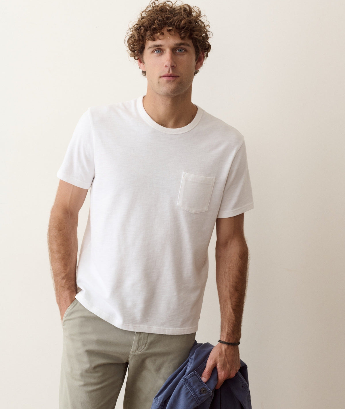 Marine Layer Luxe Slub Pocket Tee