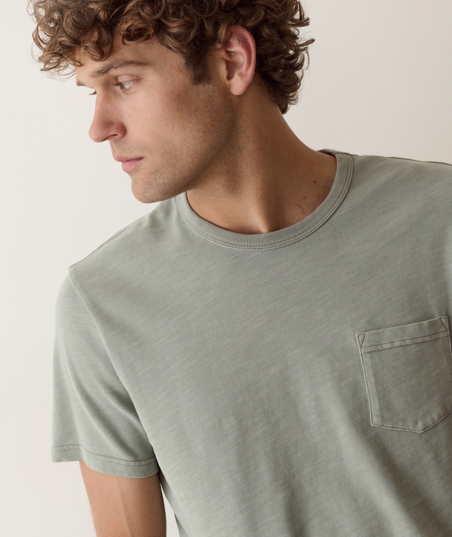 Marine Layer Luxe Slub Pocket Tee