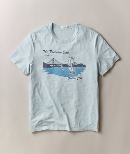 Marine Layer Hemp Cotton Relaxed Graphic Tee