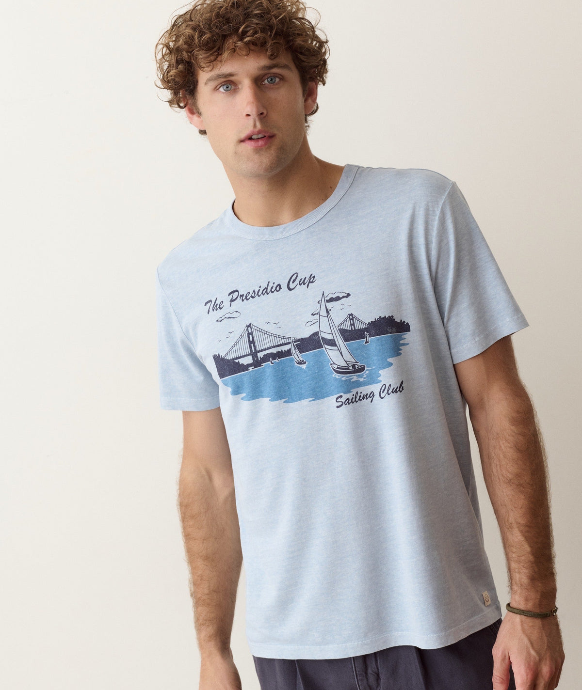 Marine Layer Hemp Cotton Relaxed Graphic Tee