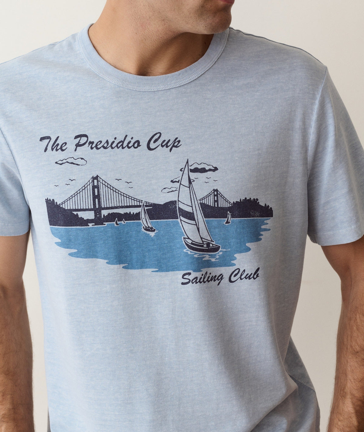 Marine Layer Hemp Cotton Relaxed Graphic Tee