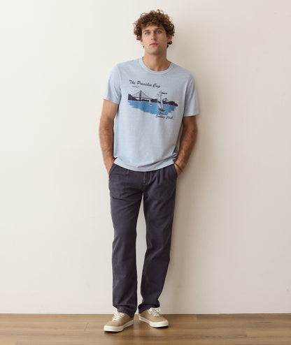 Marine Layer Hemp Cotton Relaxed Graphic Tee