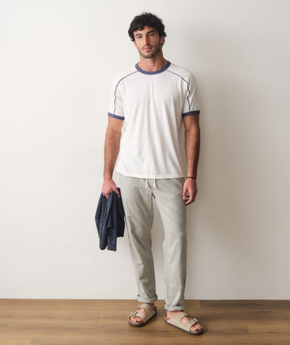 Marine Layer Hemp Relaxed Ringer Tee