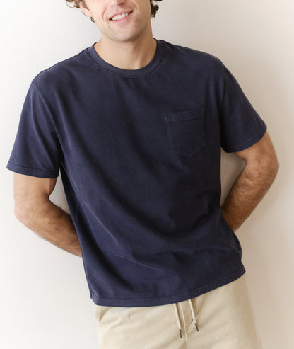 Marine Layer Luxe 250 Relaxed Pocket Tee