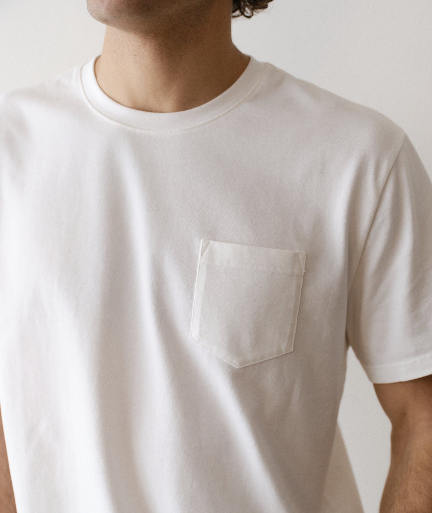 Marine Layer Luxe 250 Relaxed Pocket Tee