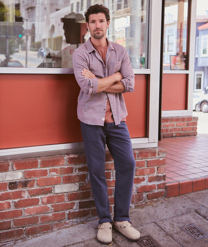 Marine Layer The Rowan Pleated Trouser - Relaxed Fit