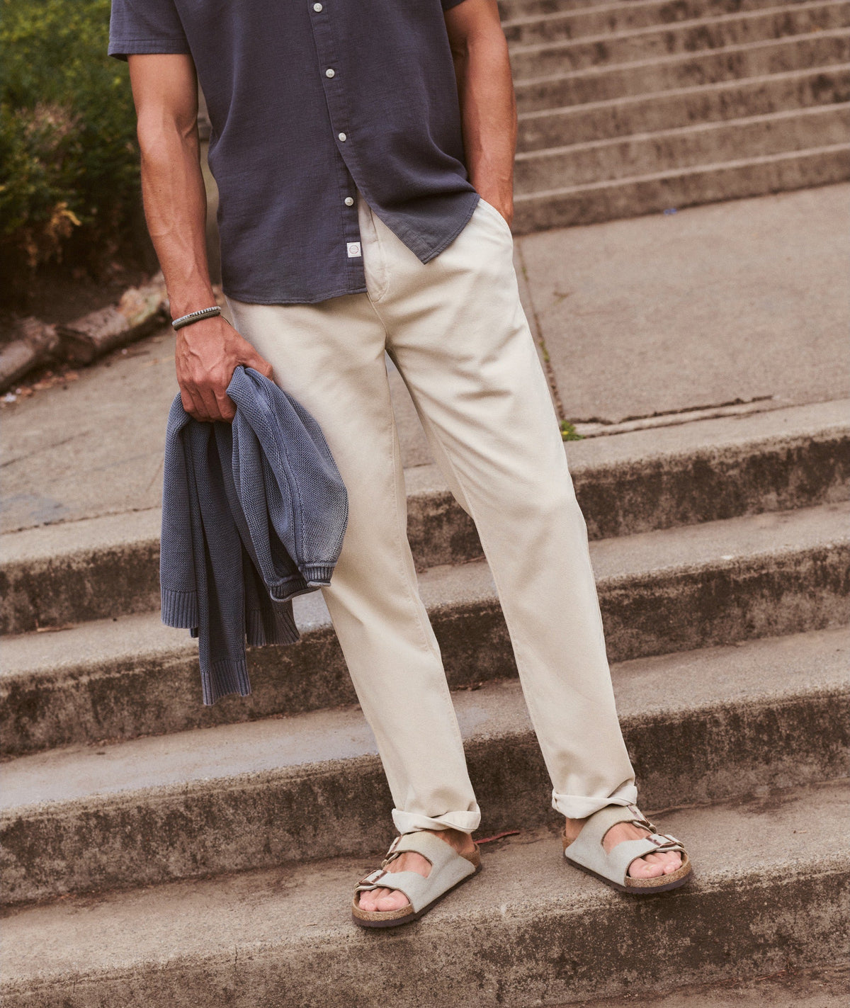 Marine Layer The Rowan Pleated Trouser - Relaxed Fit