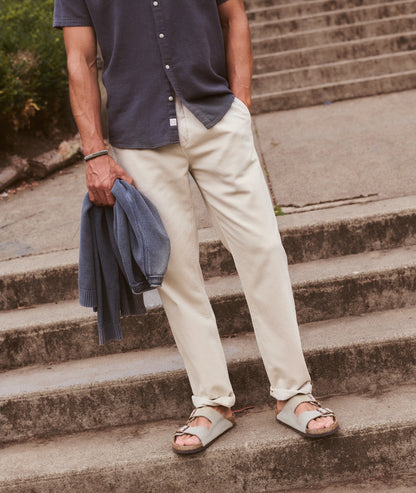 Marine Layer The Rowan Pleated Trouser - Relaxed Fit