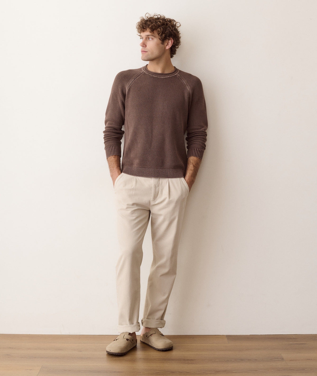Marine Layer The Rowan Pleated Trouser - Relaxed Fit