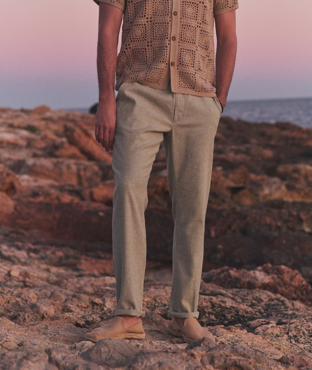 Marine Layer Saturday Beach Pant – Slim Straight