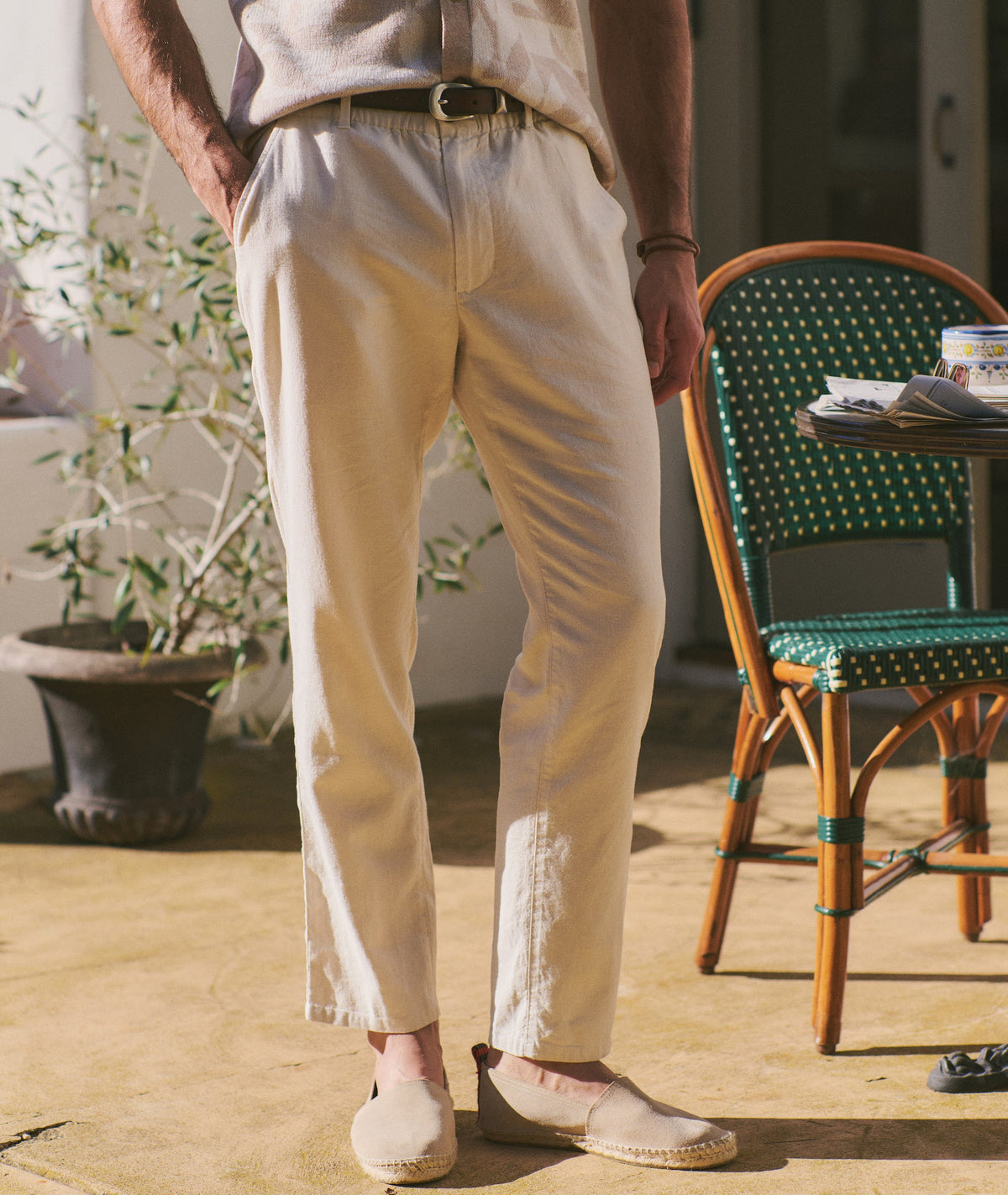 Marine Layer Saturday Hemp Chino