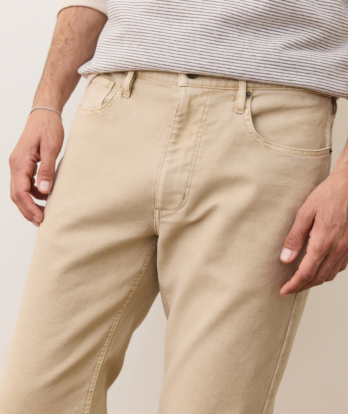 Marine Layer Flex Terry Pant - Slim Straight