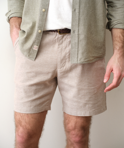 Marine Layer 7" Saturday Hemp Chino Short